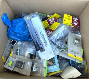 (C102) Box Of Train Accessories
