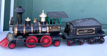 (C109) 1979 Jim Beam Railroad Train Decanter Set