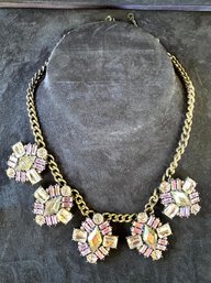 Vintage BAUBLEBAR Statement Jeweled Necklace
