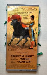 Vintage Illustration Plaza De Torros De Linares. Matchbooks