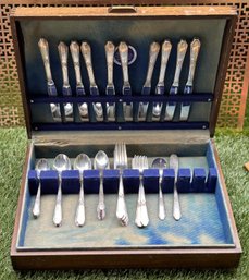 Antique STERLING Silver Flatwear Set (54 Pieces)