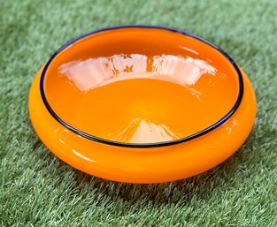 Vintage Glass Catch-all  Trinket Bowl