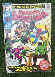 Vintage Comic Book - The Amazing Spider-Man, #6. King-Sized Special!