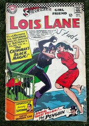 Vintage Comic Book - LOIS LANE #70 (1966) 1st Silver Age Catwoman