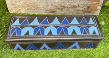 Vintage Pottery Keepsake Box