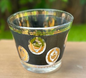 Vintage Mid Century Modern Barware - Glass Ice Bucket By G. Reeves