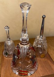 Vintage Crystal Glass Bell Lot