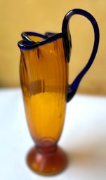Vintage MCM BLENKO Pitcher Vase