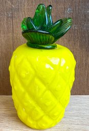 Vintage MCM Murano Art Glass Pineapple