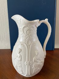 (A17)  Antique 1890s 'International' William Brownfield COBRIDGE Moulded Jug