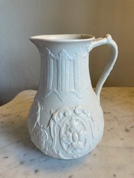 (A24) Antique 1890's Donatello William Brownfield CoBridge Moulded Jug