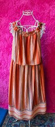 Y2K Sunset Vibes  Vintage Massimo Dress, C. 2003
