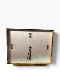 Vintage Brass Tiffany And Co Desk Clock