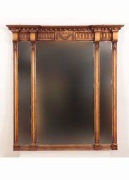 Vintage Federal Stye Giltwood Mirror From The Estate Of Elizabeth Hubbard (1933-2023)