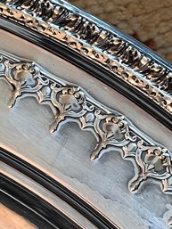 Large Reed & Barton Silver Plated Holloware Pattern Charger