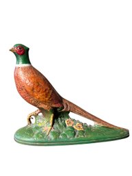 Vintage Ceramic Pheasant Statue