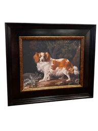 Canvas Print Of English Spaniel In Frame