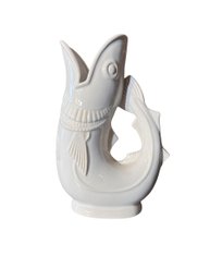 Vintage Shreve Crump And Low Gurgle Fish Pitcher