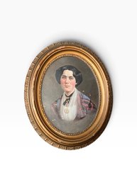 19th Century Portrait Of A Society Lady