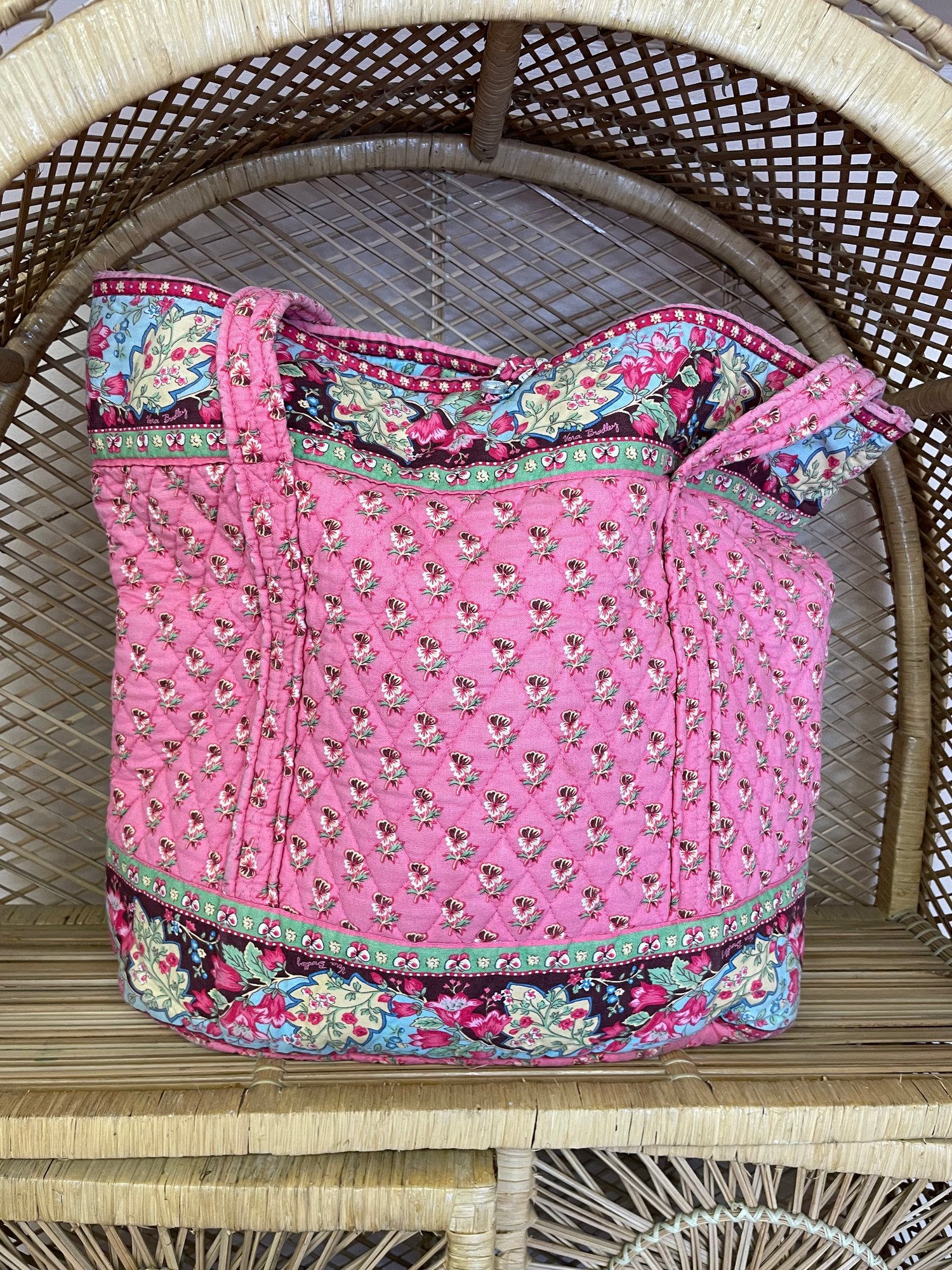 Vintage Vera Bradley Bag Pink #1032