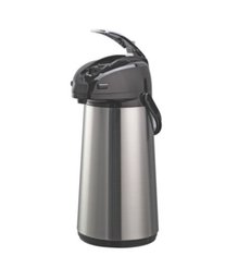 Allgo Brand Lever Pump Air Pot 2.2 Liters With Green Mountain Logo