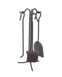 Open Hearth 4-peice Fireplace Tool Set