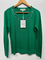 Carolyn Taylor Women's Emerald Forest Sweater Size Small
