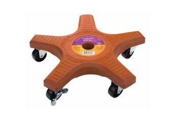 Down Under Plant Caddy Terra Cotta Plastic 16' 500lb. Limit