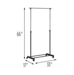 Honey Can Do Chrome Steel Garment Rack