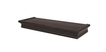 High & Mighty Floating Wall Shelves Tool-free 15lb. Max 18' 2 Count