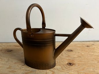 Bronze Colored Metal Watering Can