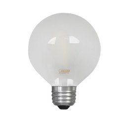 Feit Electric G25 E26 LED Bulbs Soft White 25w Equivalent 2.5w 6 Count