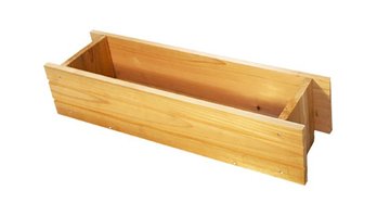 Real Wood Products 23' Cedar Wood Window Box 2 Count (23' X 6' X 7')