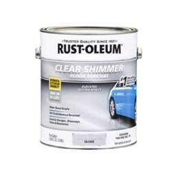 Rust-oleum Clear Shimmer Topcoat 1 Gallon