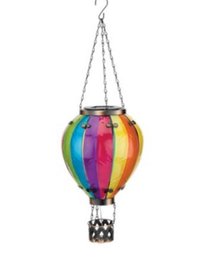 Regal Solar Light Hot Air Balloon Lantern (Damaged)