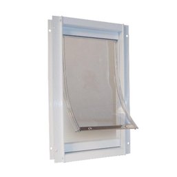 Ideal Pet 5' X 7' Small Plastic White Pet Door