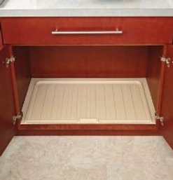 Rev A Shelf Vanity Base Drip Tray 23'/24' Almond (SBVDT-2124-A-1)