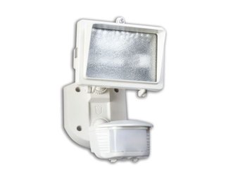 Woods Single Head Floodlight White