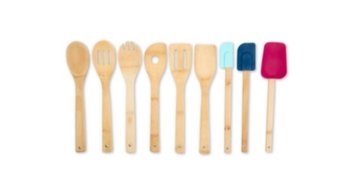Bamboo 9pc Kitchen Utensil Set