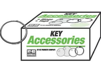 Hy-ko Wire Key Rings 7/8' 1000 Count