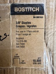 Bostitch 3/8' Staples Misc Amount