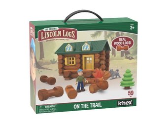 Lincoln Logs On The Trail Set