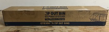 Quantum Medium Gray Storage Tip Out Parts Bin (incomplete)