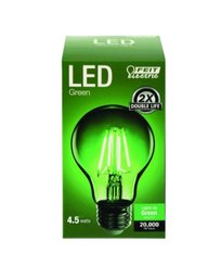 Feit Electric LED Bulbs Green 4 Count