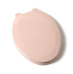 Jones Stephens Elongated Closed -front Toilet Seat Venetian Pink