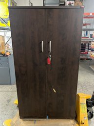 Black Armoire Wardrobe Closet With Key