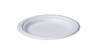 Genpak Molded Fiber Snack Plates 6' 1000pc 2 Count