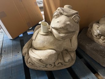 Cast Stone Patio Umbrella Stand 14' X 12' X 14'