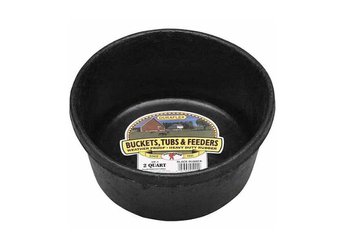 Little Giant Duraflex 2 Quart Feeder Pans For Livestock 4 Pack