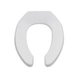 American Standard Replacement Commercial Elongated Toilet Seat With Sef-sustaining Hinges White
